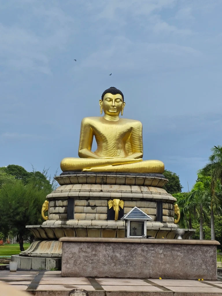 majestic statue of Buddha