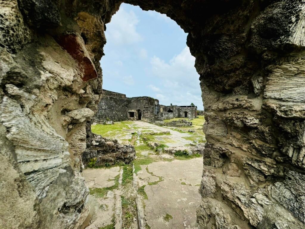 Inside Jaffna Fort